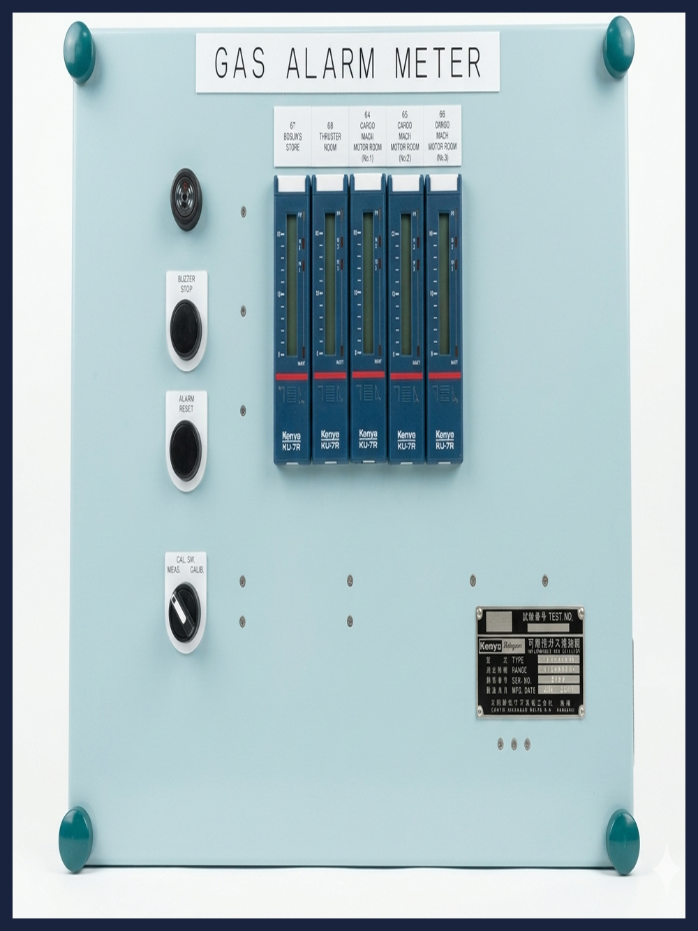 KENYA GAS ALARM METER PANEL
