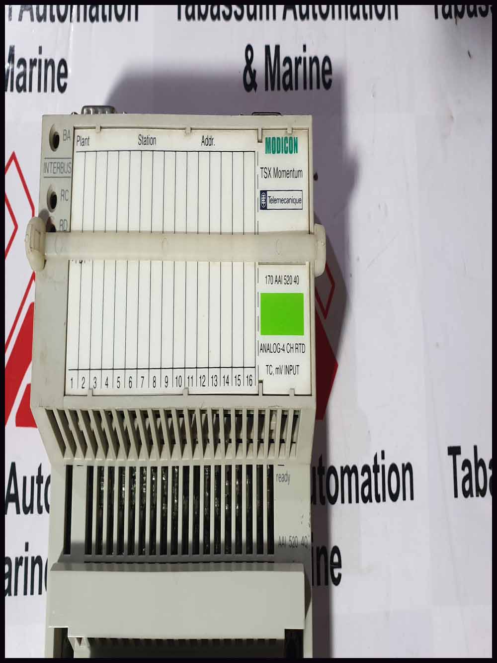 Schneider Electric TSX MOMENTUM 170AAI52040 I/O Base Analog 4-Channel