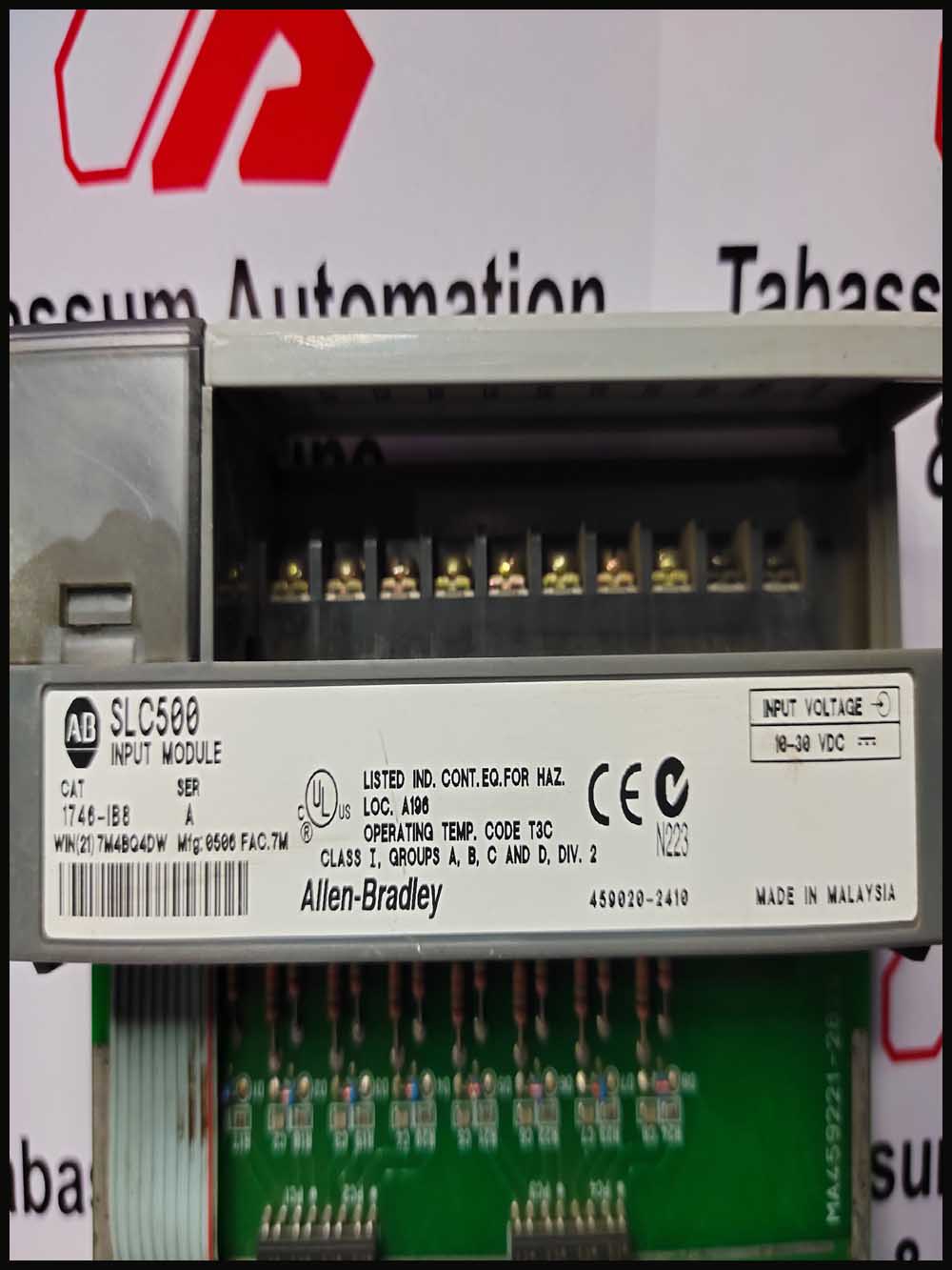 ALLEN-BRADLEY 1746-IB8 SER-A