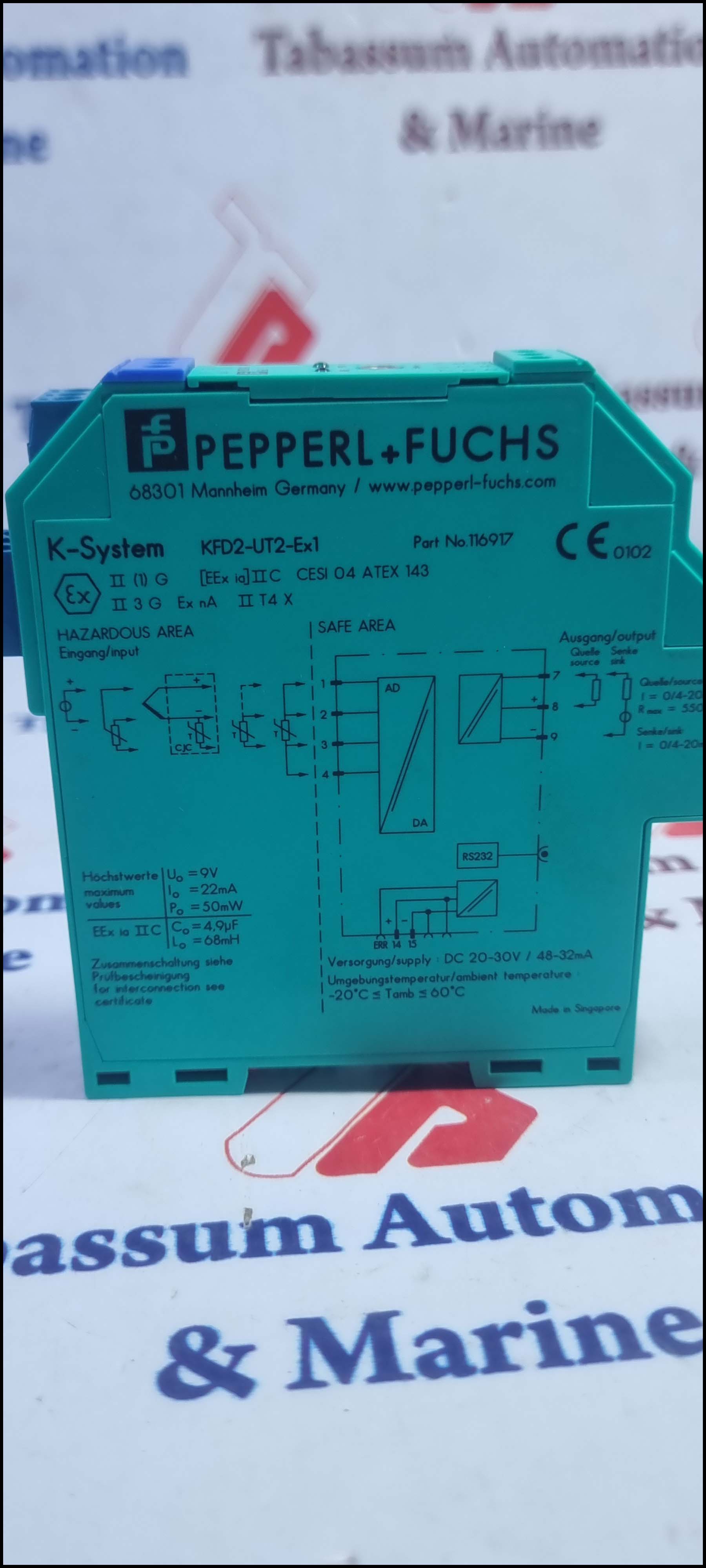 PEPPERL + FUCHS KFD2-UT2-EX1