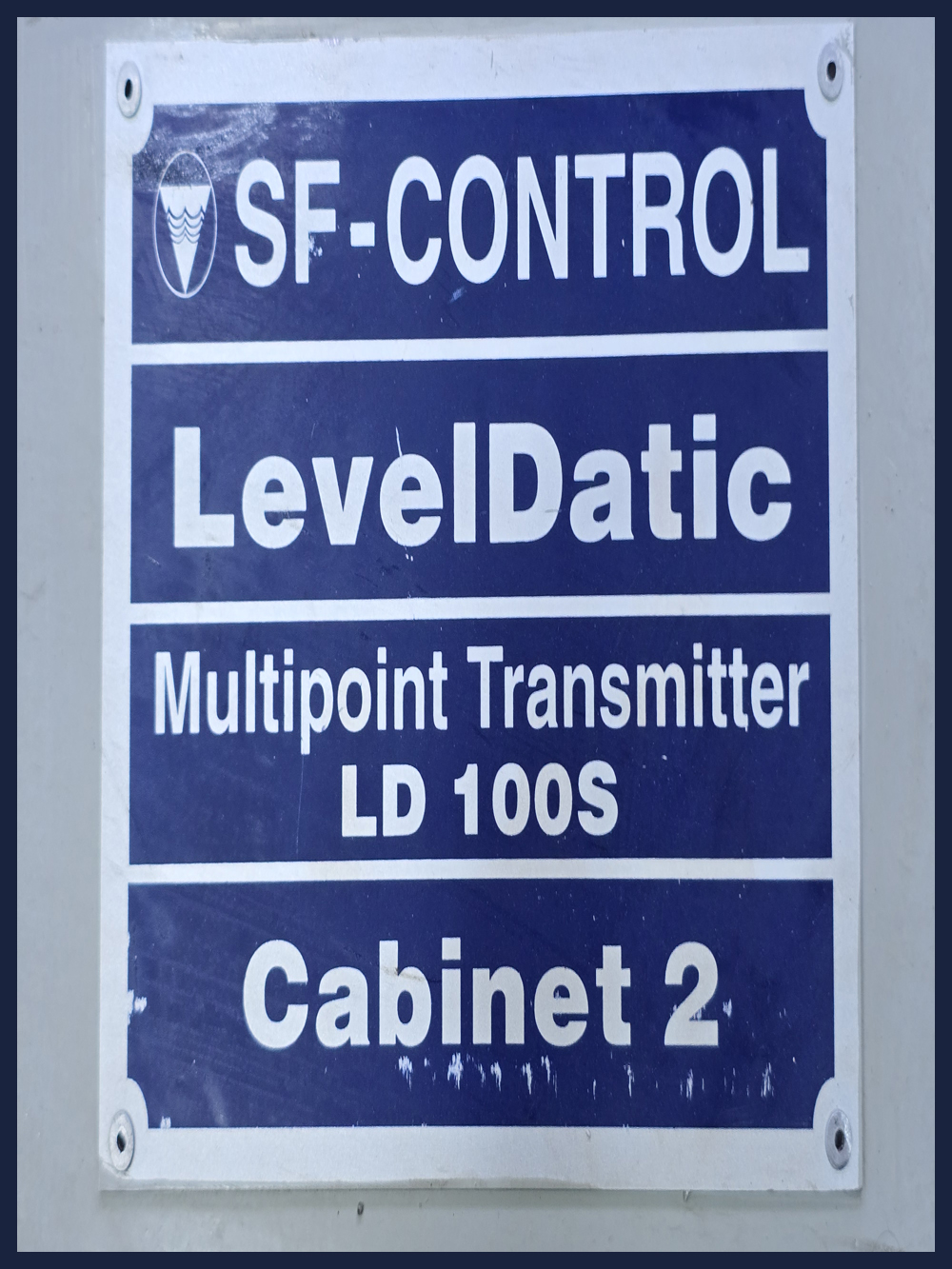SF CONTROL MULTIPOINT TRANSMITTER LD 100S CABINET 2