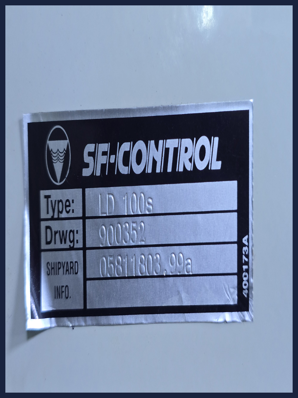 SF CONTROL MULTIPOINT TRANSMITTER LD 100S CABINET 2