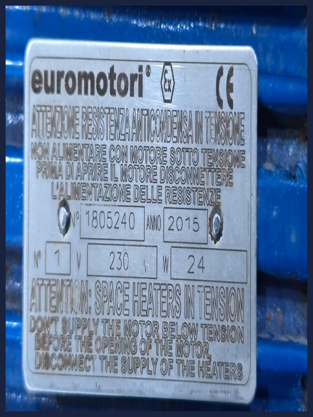 EUROMOTORI 1805240 MOTOR