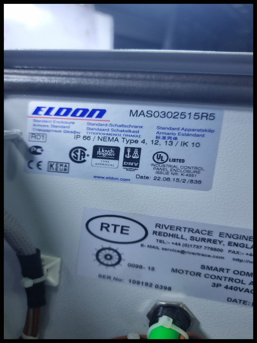 RIVERTRACE ENGINEERING SMART ODME MOTOR CONTROL ASSSEMBLY