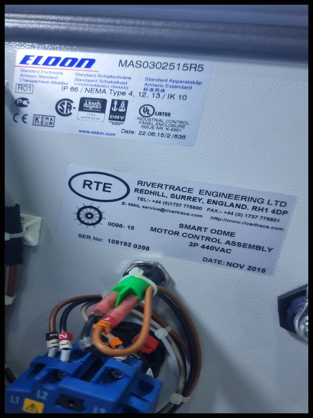 RIVERTRACE ENGINEERING SMART ODME MOTOR CONTROL ASSSEMBLY