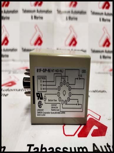 OMRON 61F-GP-N FLOATLESS LEVEL SWITCH