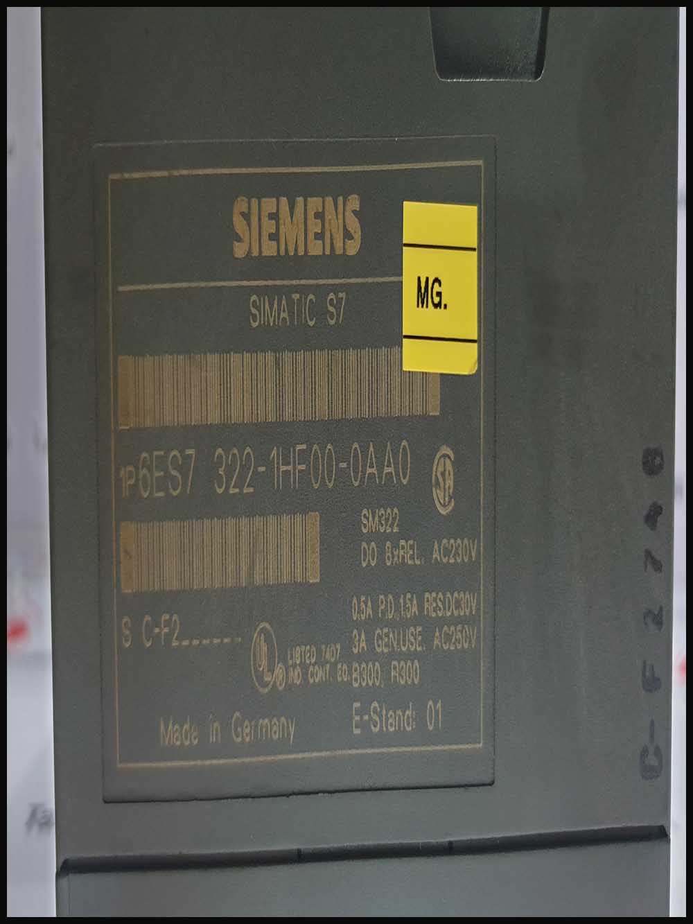 6ES7 322-1HF00-0AA0 SIEMENS