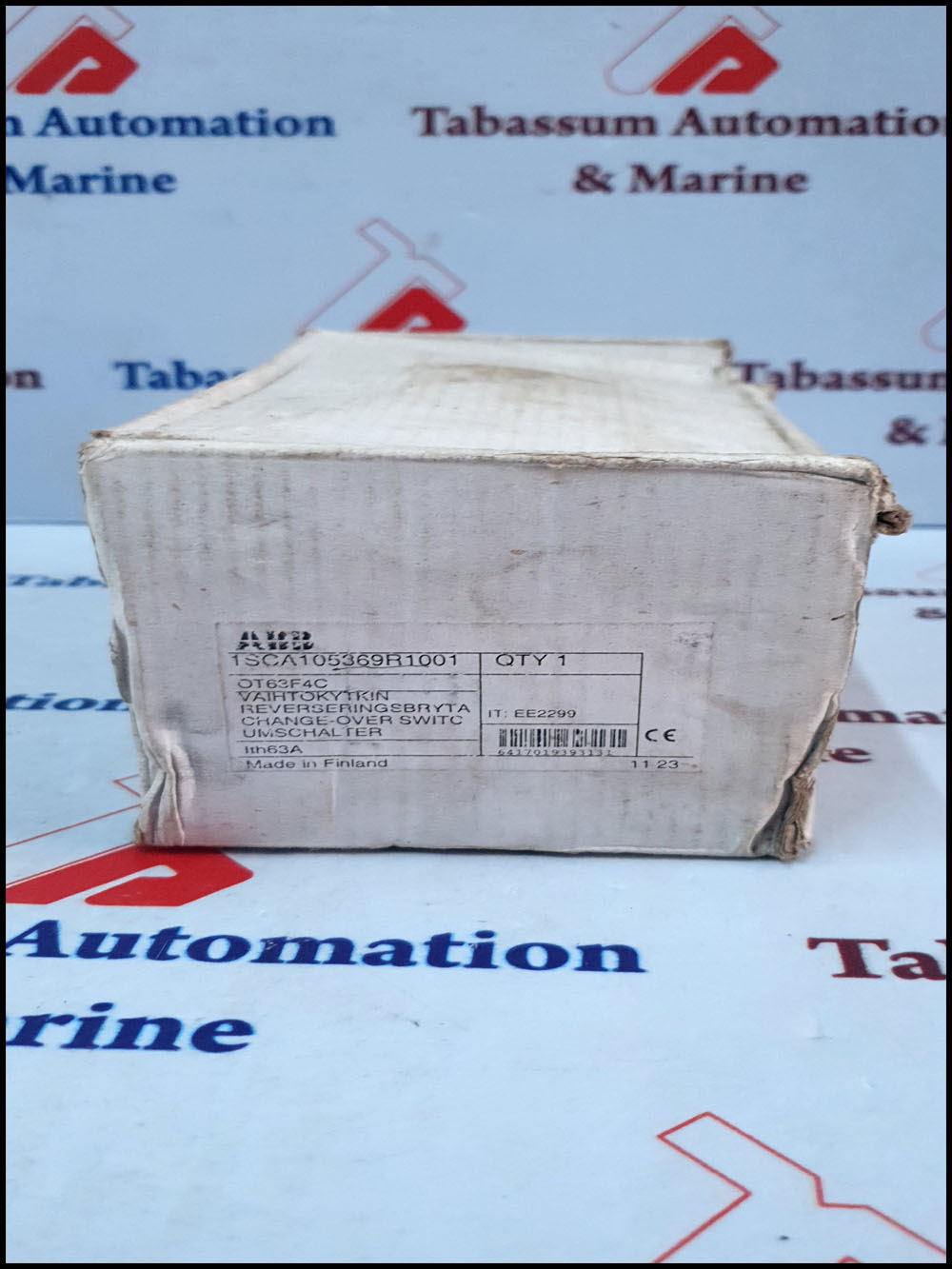 ABB 4P POLE DIN RAIL NO FUSED ISOLATOR SWITCH 63A MAXIMUM CURRENT IP20