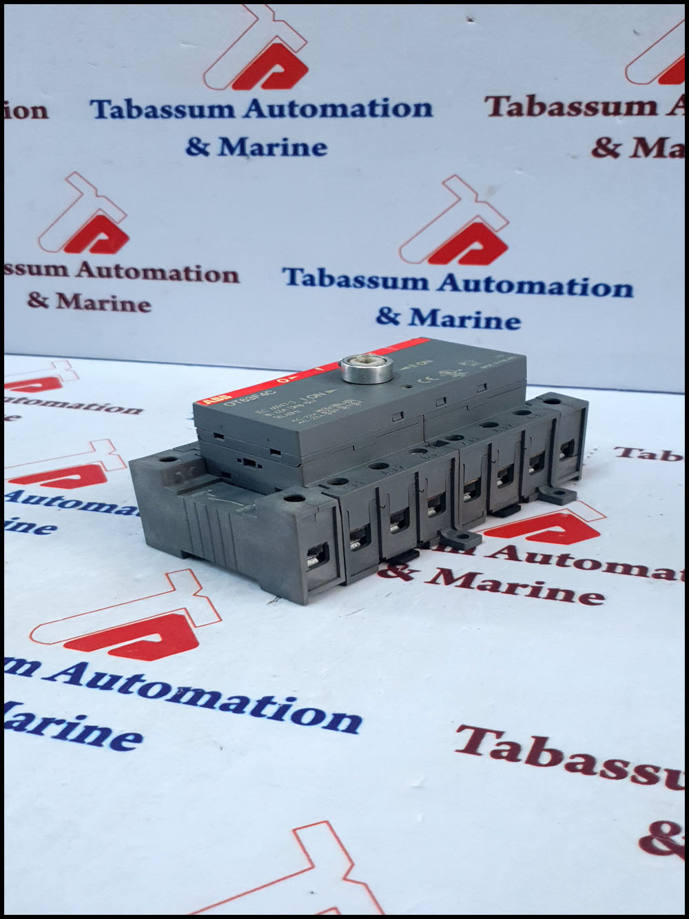 ABB 4P POLE DIN RAIL NO FUSED ISOLATOR SWITCH 63A MAXIMUM CURRENT IP20