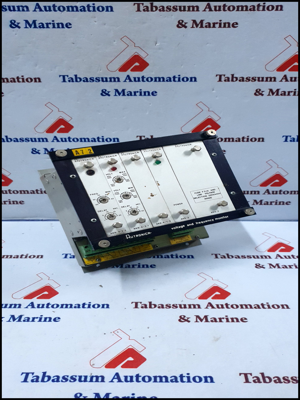 AUTRONICA VOLTAGE AND FREQUENCY MONITOR