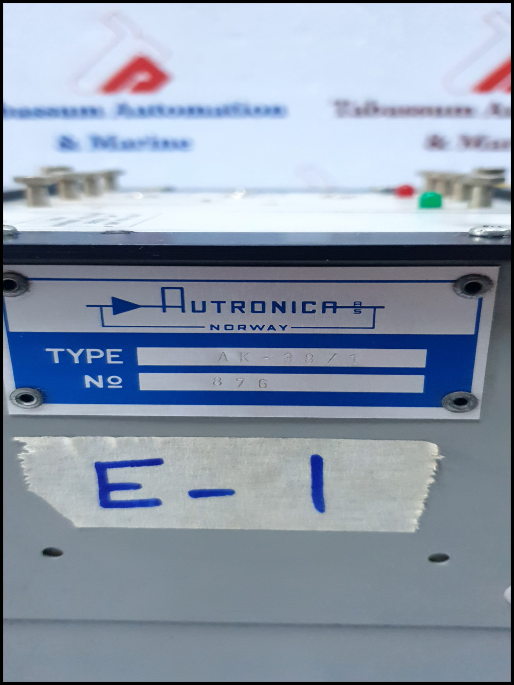 AUTRONICA VOLTAGE AND FREQUENCY MONITOR