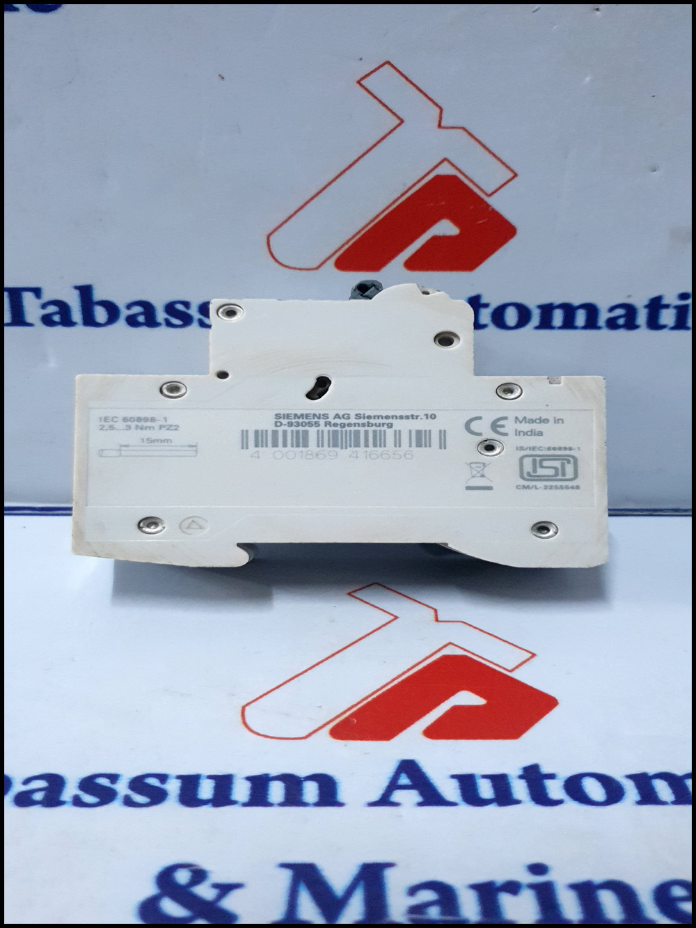 SIEMENS 5SL62067RC MCB C6 SWITCH