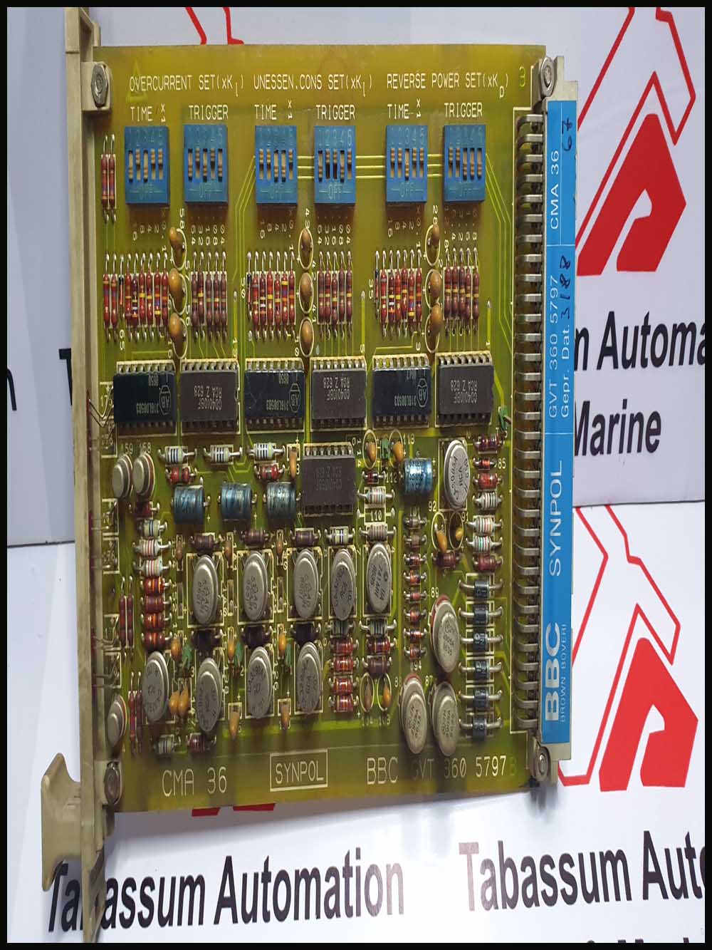 ABBSIEMENS CMA 36 SYNPOL PCB CARD GVT 360 5797