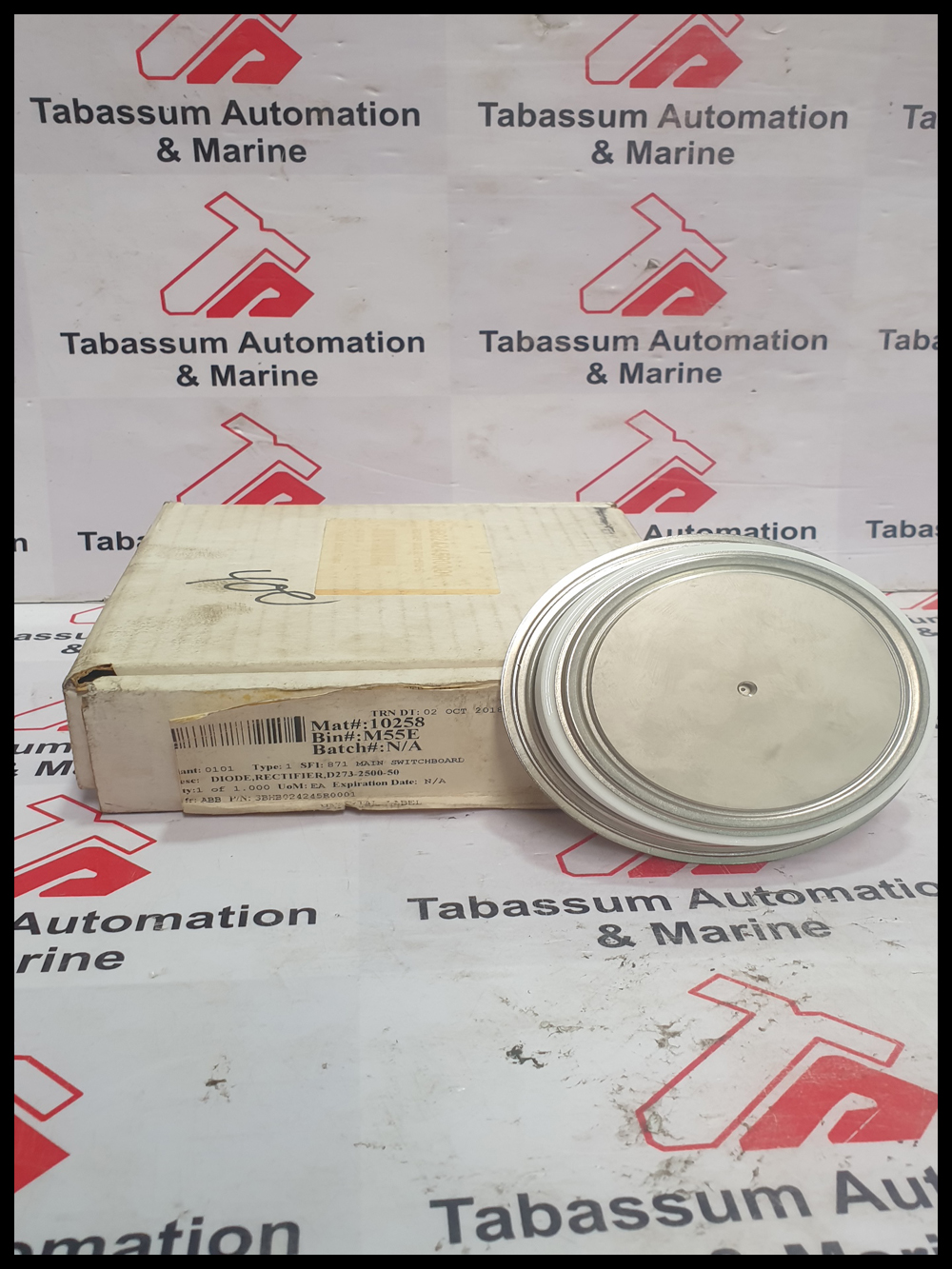 ABB DIODE 2500 DISC TYPE D273 2500 50