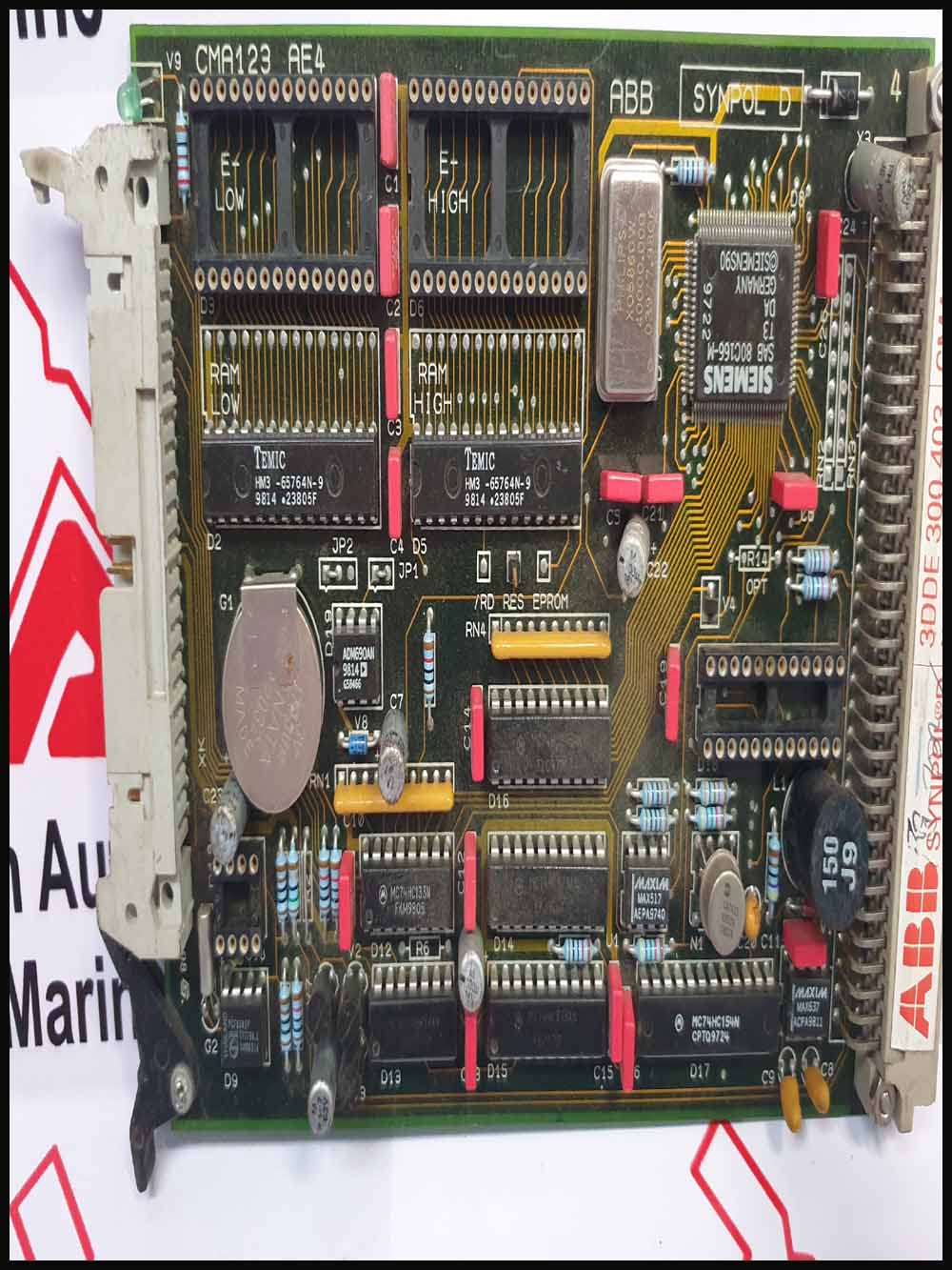 ABB SYNPOL D CMA123 AE4 PCB CARD 3DDE 300 403