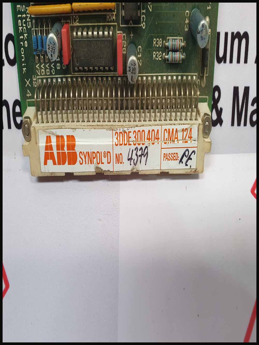 ABB SYNPOL D CMA124 AE4 PCB CARD 3DDE 300 404