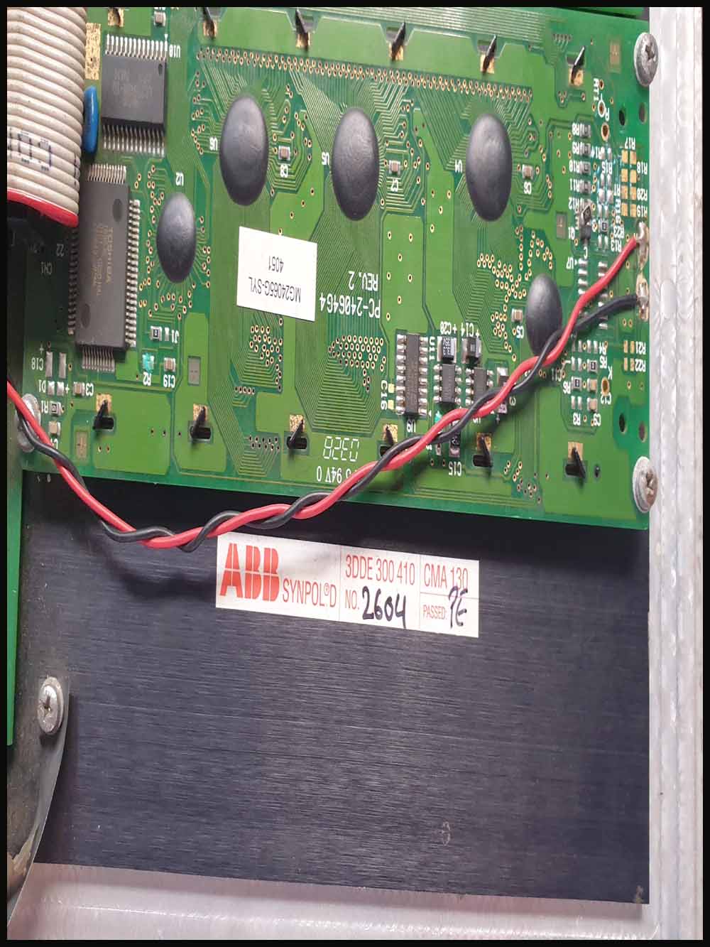 ABB SYNPOL D CMA130 AE2 DISPLAY PANEL