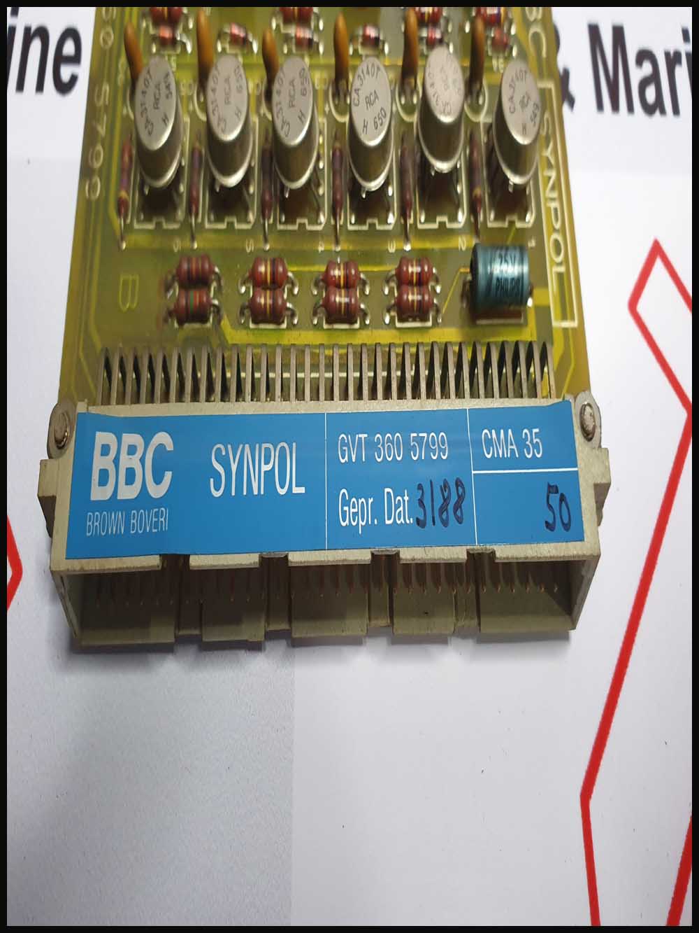 ABB Synpol CMA 35 Short Circuit PCB