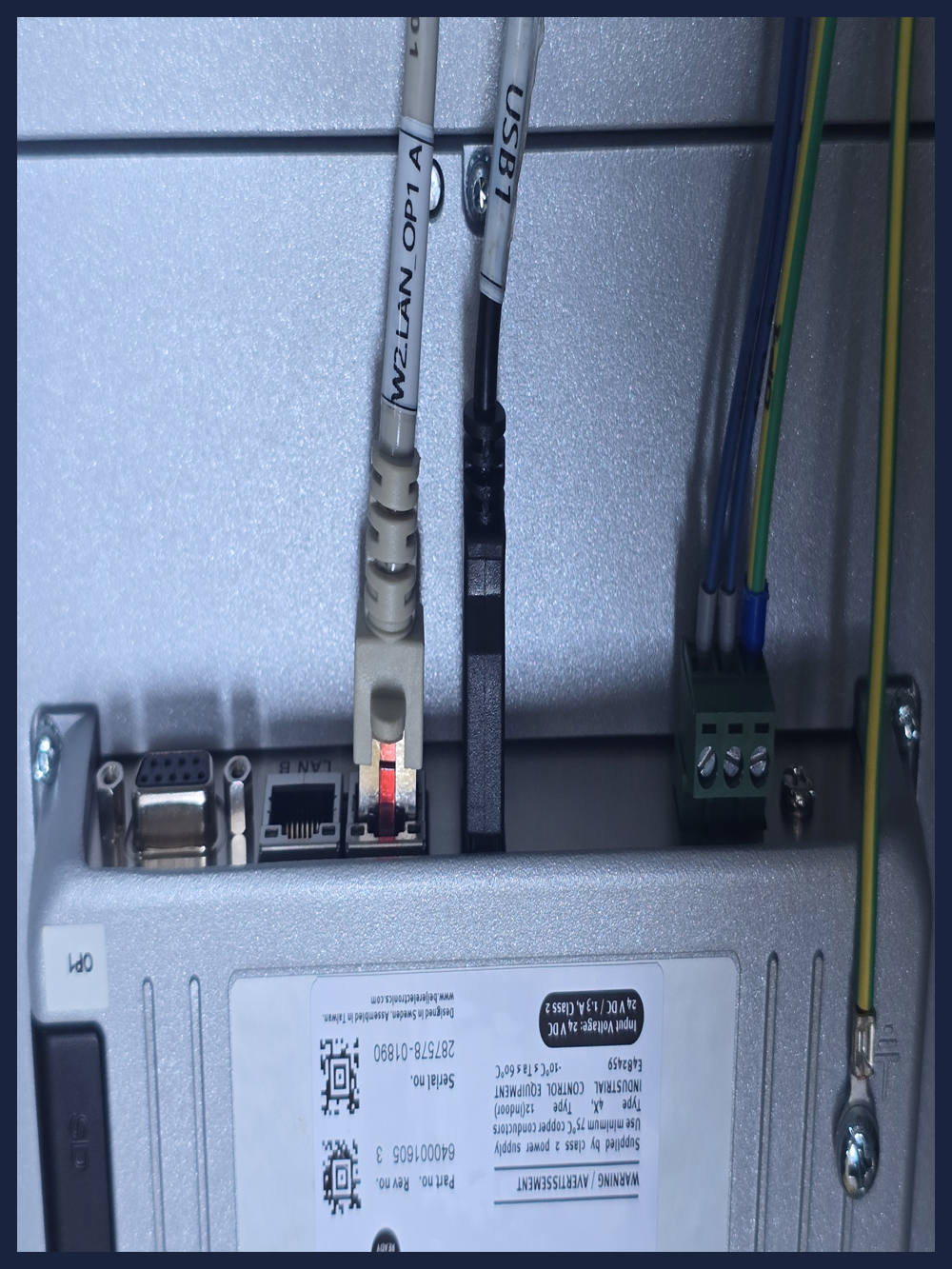 ALFA LAVAL REMOTE CONTROL PANEL BALLAST WATER TREATMENT SYSTEM