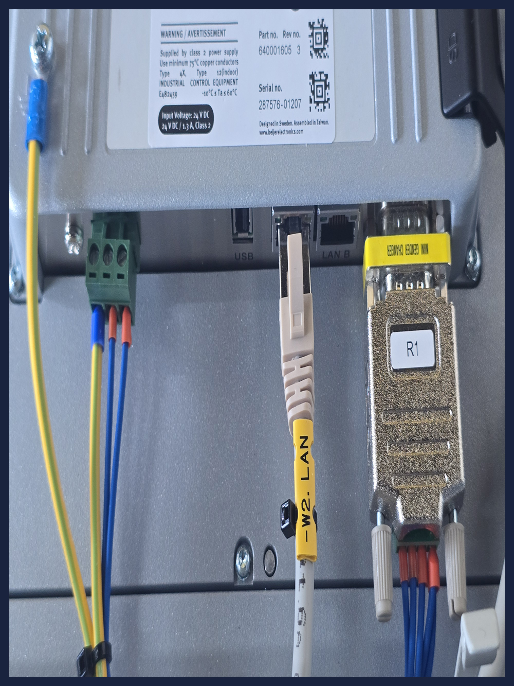 ALFA LAVAL REMOTE CONTROL PANEL BALLAST WATER TREATMENT SYSTEM