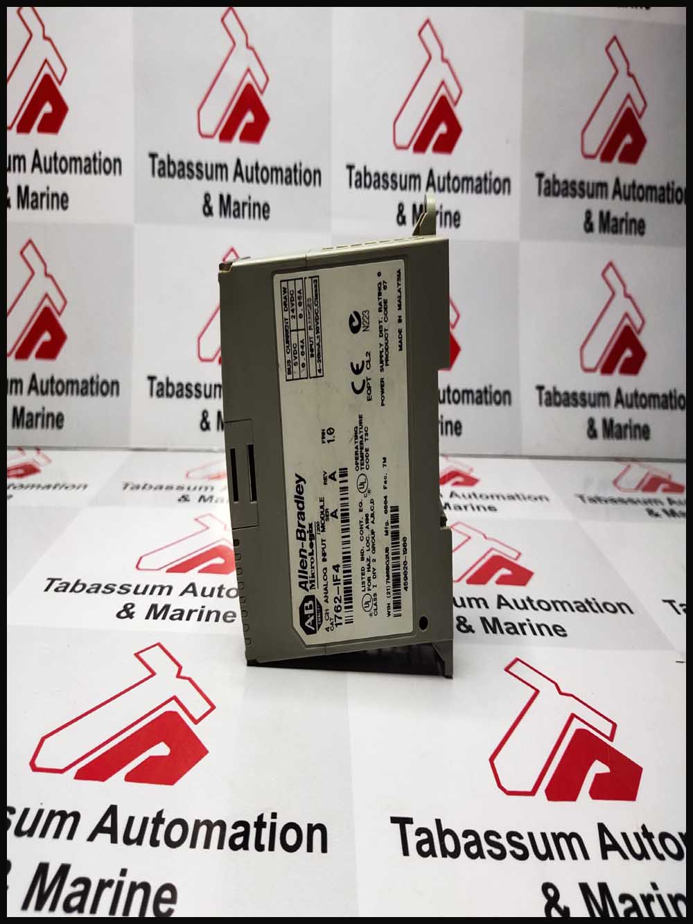 ALLEN-BRADLEY 1762-IF4 MICRO LOGIX 1200 4 CH. CURRENTVOLTAGE ANALOG INPUT