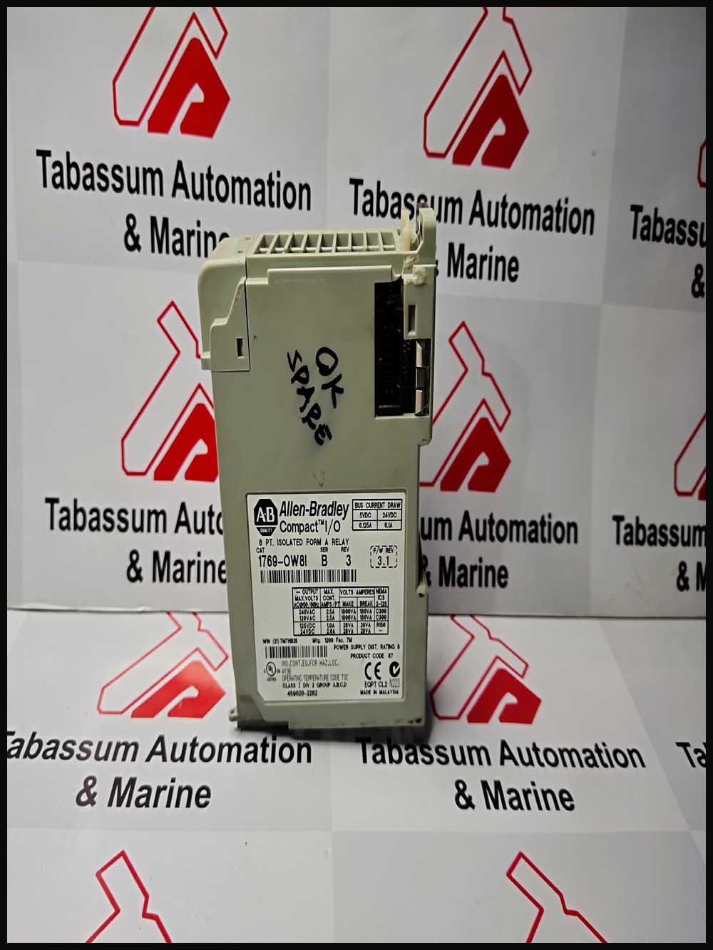 ALLEN-BRADLEY 1769-OW8I SERB COMPACT IO OUTPUT MODULE