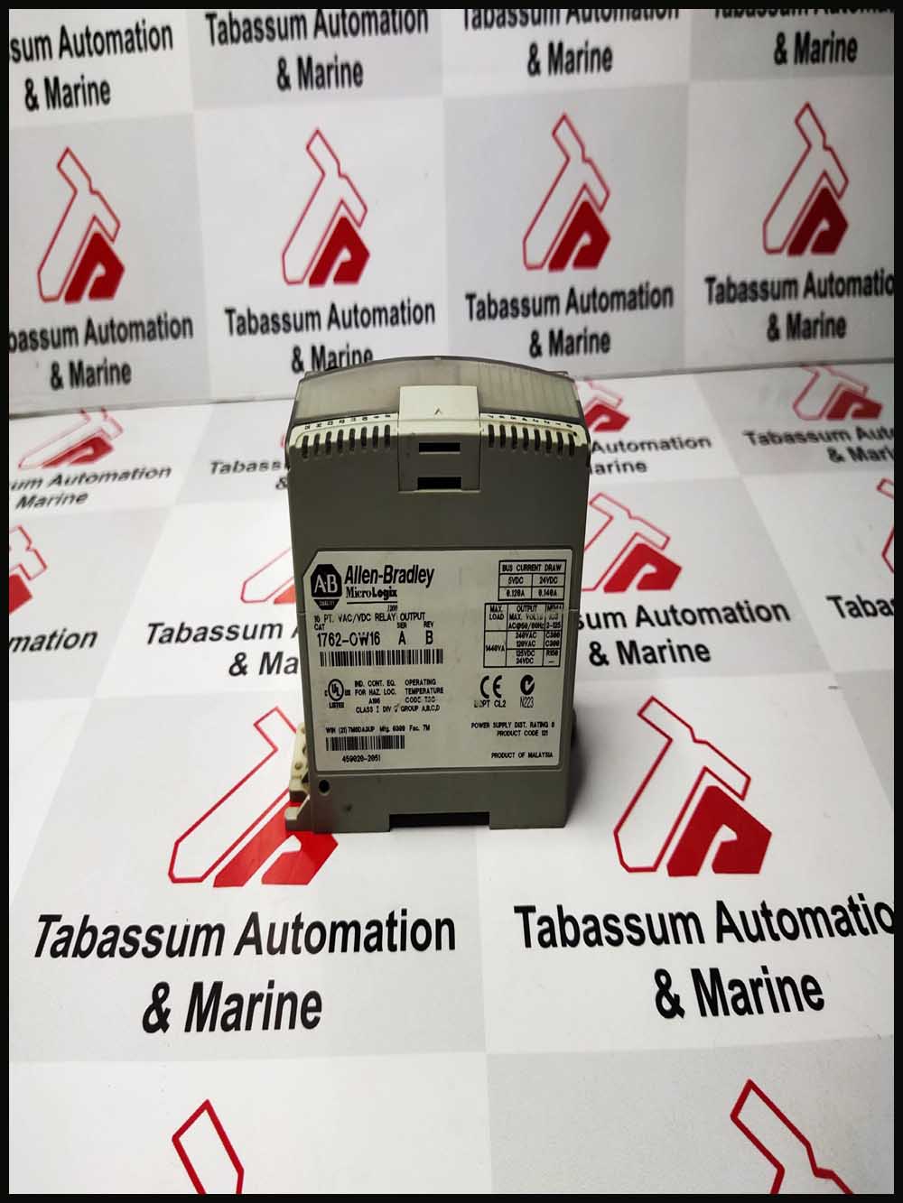 ALLEN-BRADLEY MICRO LOGIX 1200 RELAY OUTPUT MODULE 1762-OW16