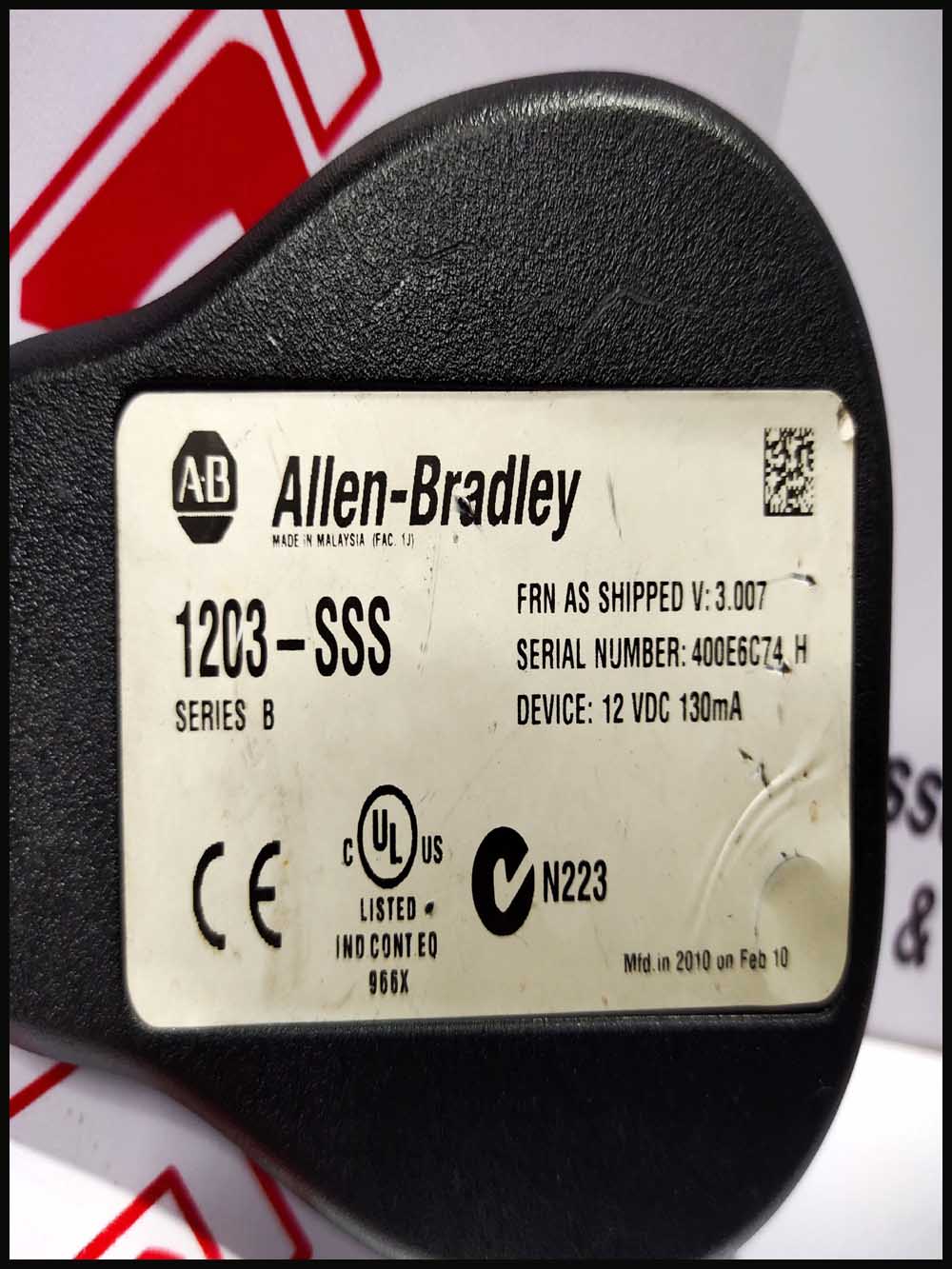 ALLEN BRADLEY 1203-SSS /B RS-232 CONVERTER