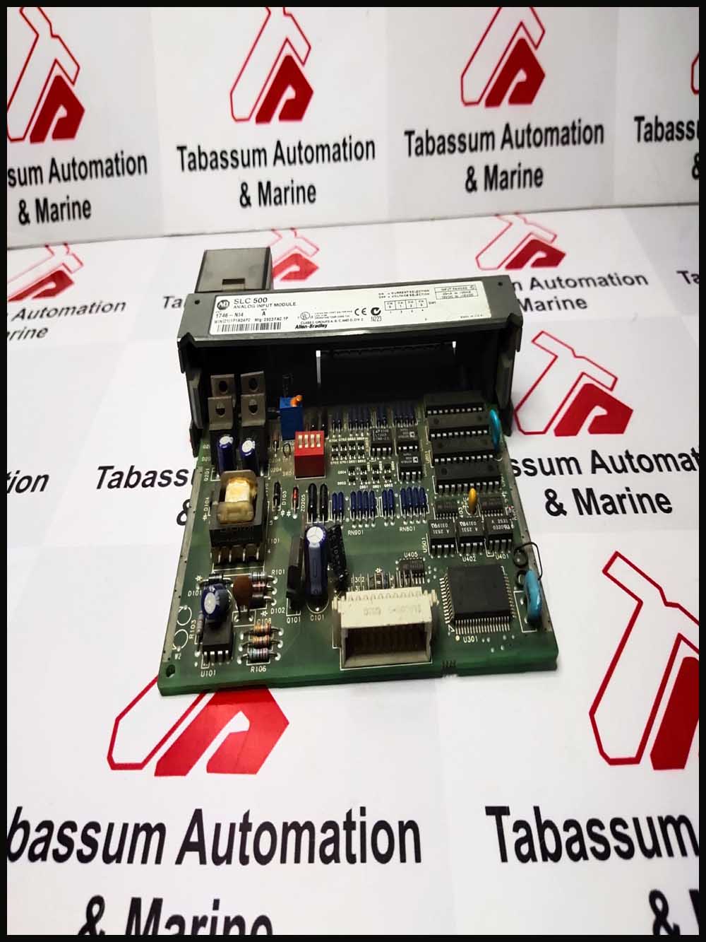 ALLEN BRADLEY 1746-NI4 SER.B SLC 500 ANALOG INPUT MODULE