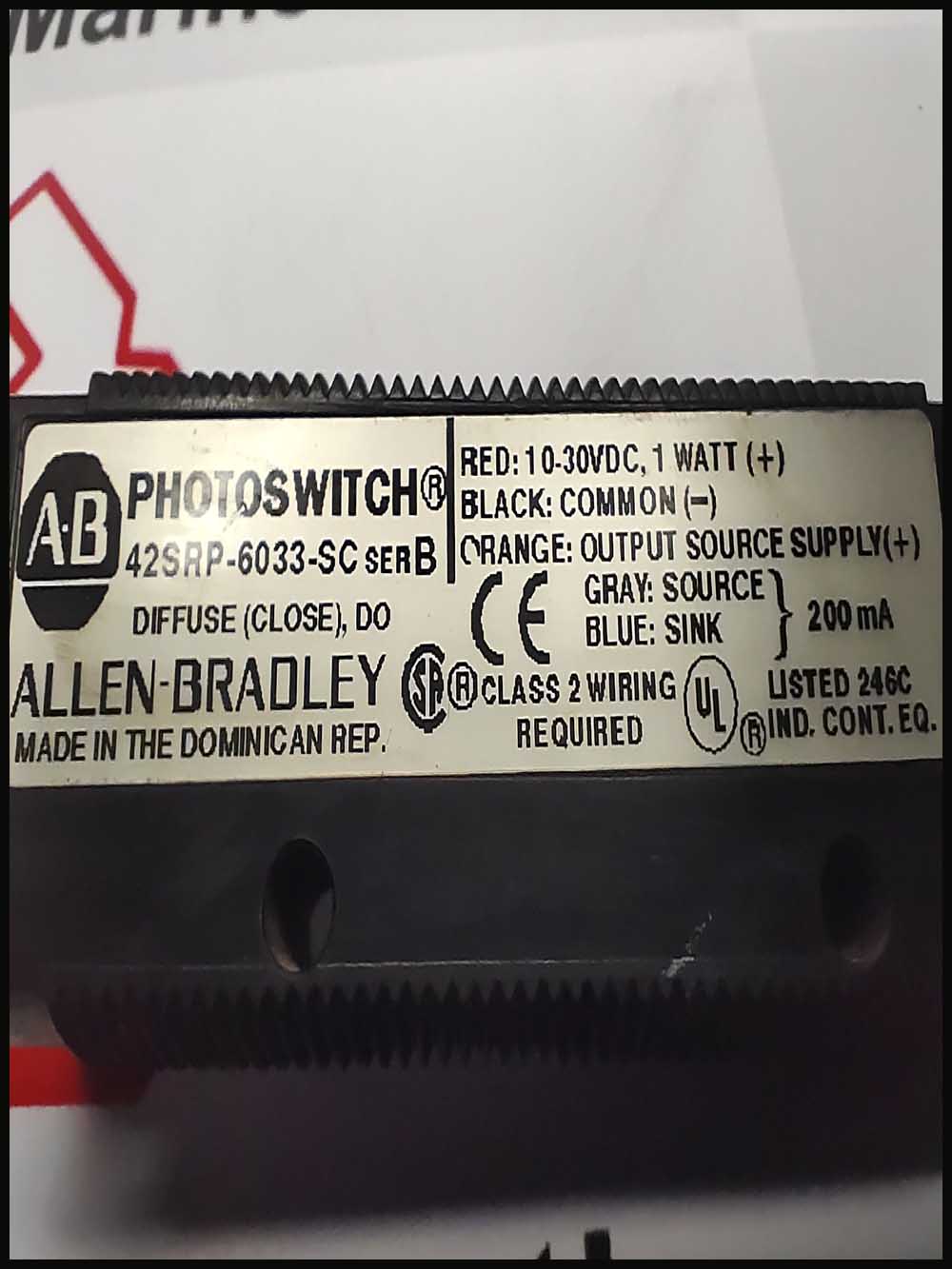 ALLEN BRADLEY 42SRP-6033-SC PHOTOSWITCH