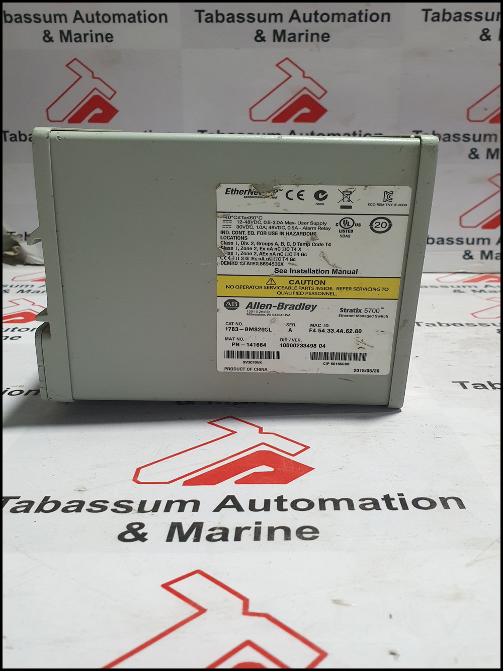 ALLEN BRADLEY STRATIX 5700 INDUSTRIAL MANAGED SWITCHES