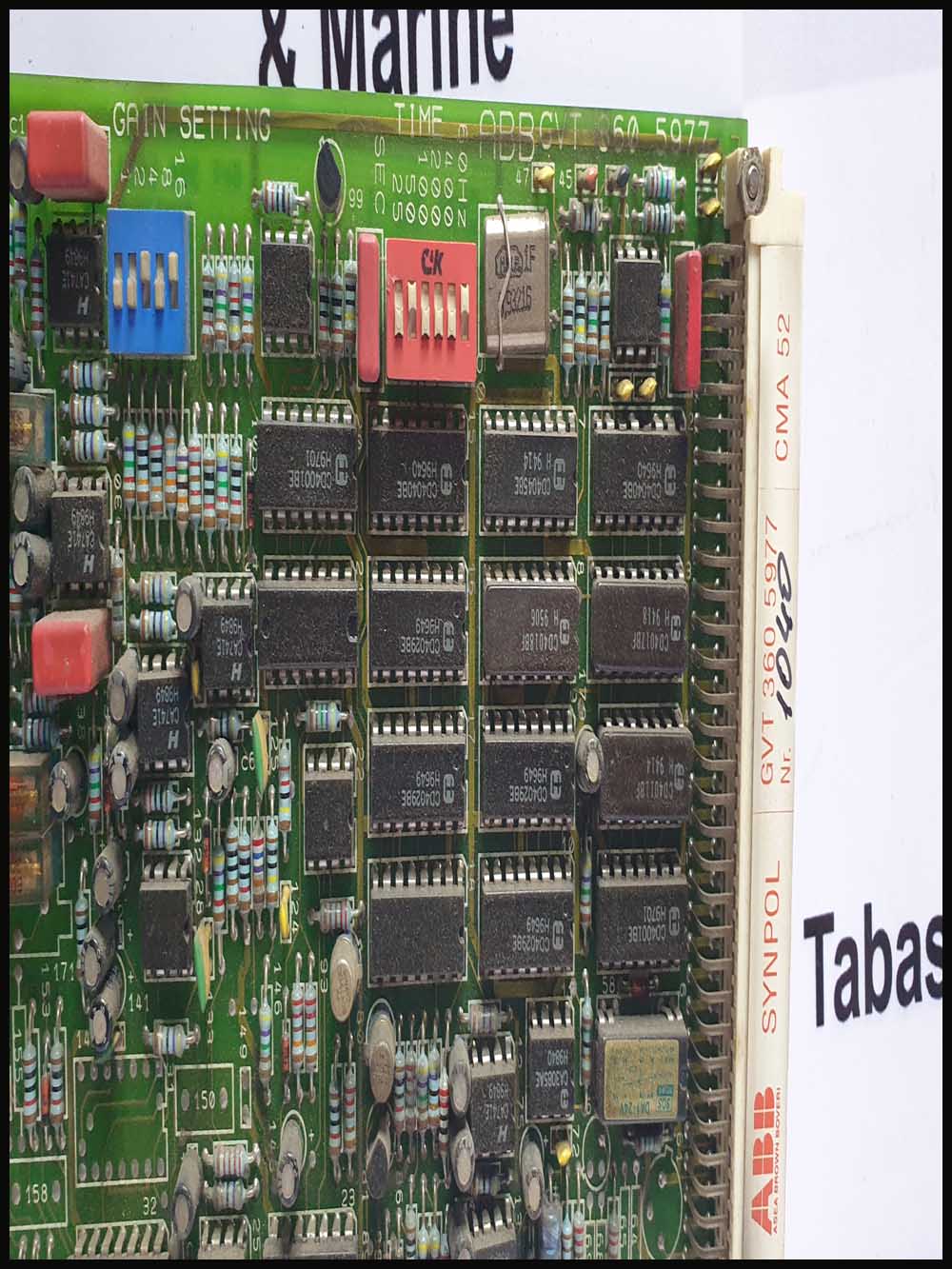 Abb GVT 360 5977 CMA 52 Pcb Card