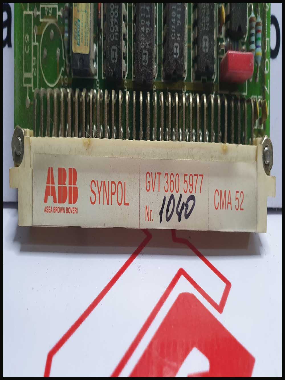 Abb GVT 360 5977 CMA 52 Pcb Card