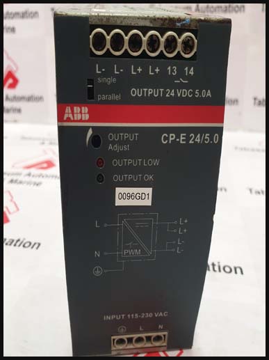 ABB CP-E 245.0 SWITCH MODE POWER SUPPLY 1SVR427034R0000