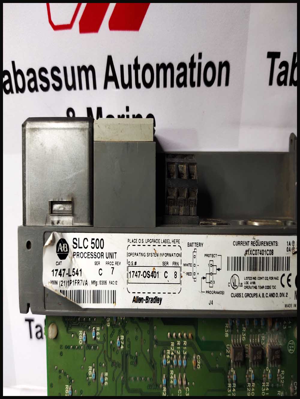 Allen Bradley 1747-L541 SLC-500 Processor Unit Ser.B Rev.3 1747-OS401B