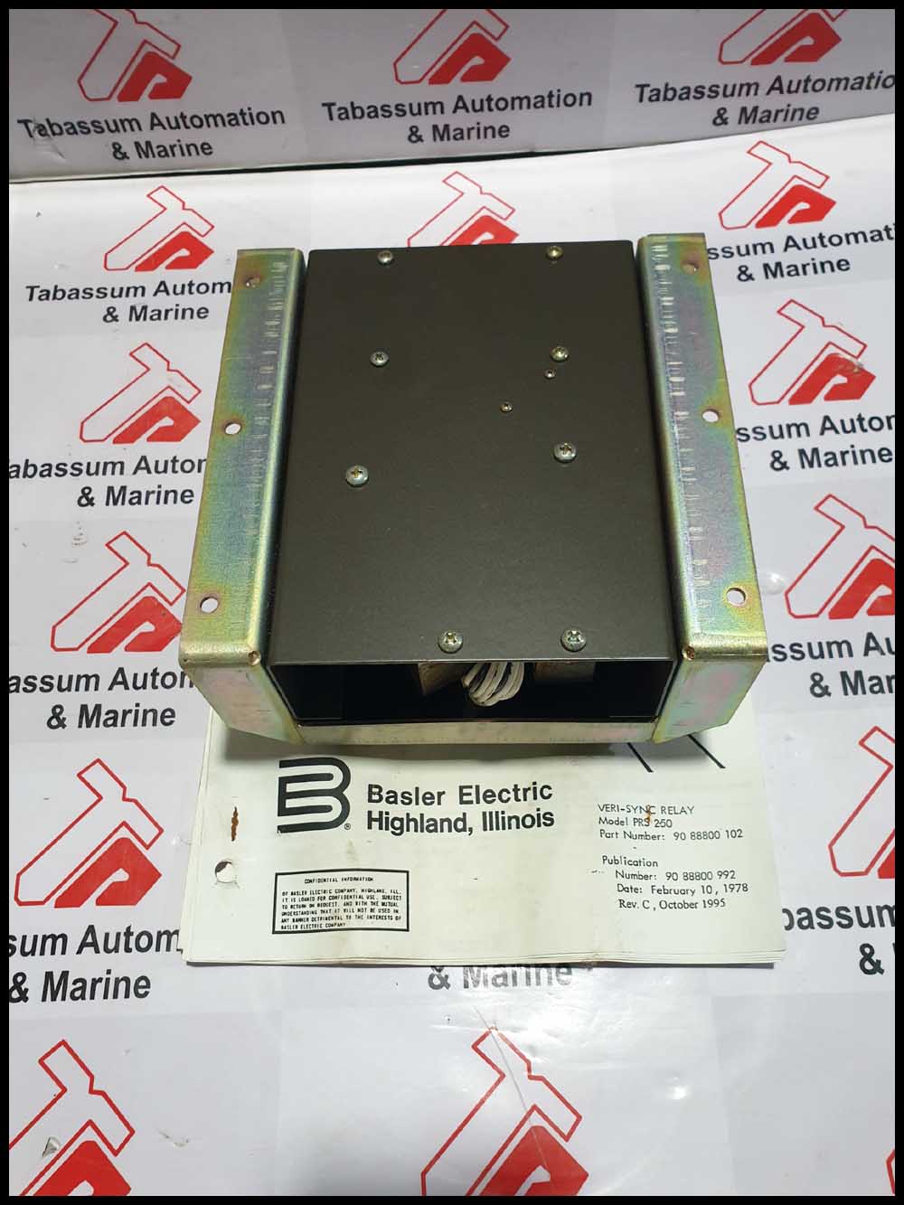 BASLER ELECTRIC PRS 250 VERI-SYNC RELAY 90 88800 102