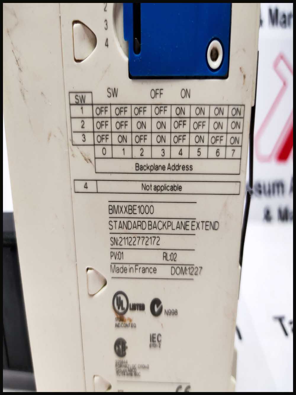 BMXXBE1000 Schneider Standard Backplane Extend