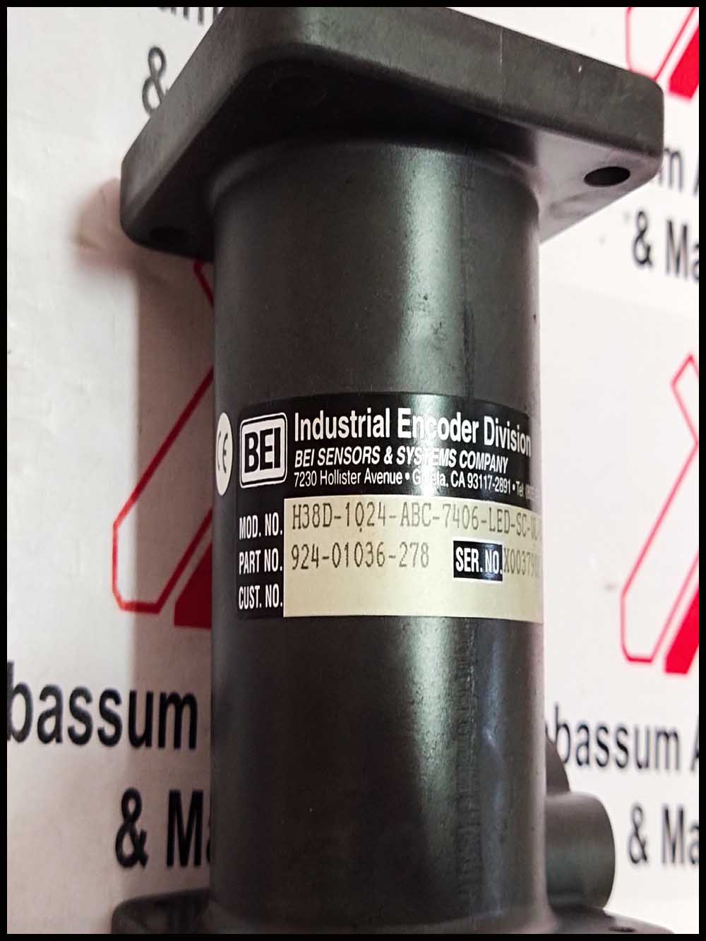 Bei Encoder H38D-1024-Ab-7406R-Led-Sc-Ul-S