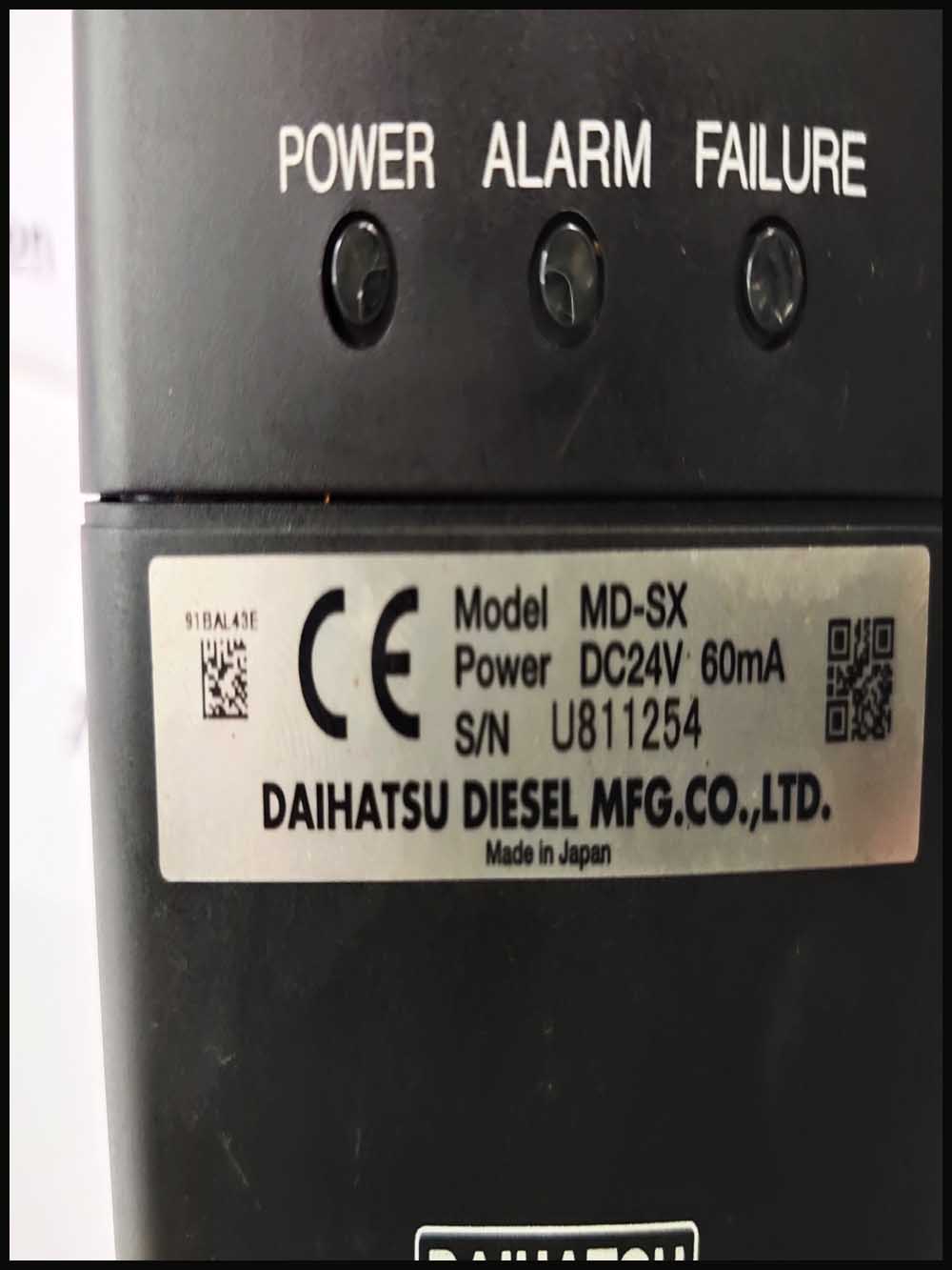 DAIHATSU MD-SX OIL MIST DETECTOR