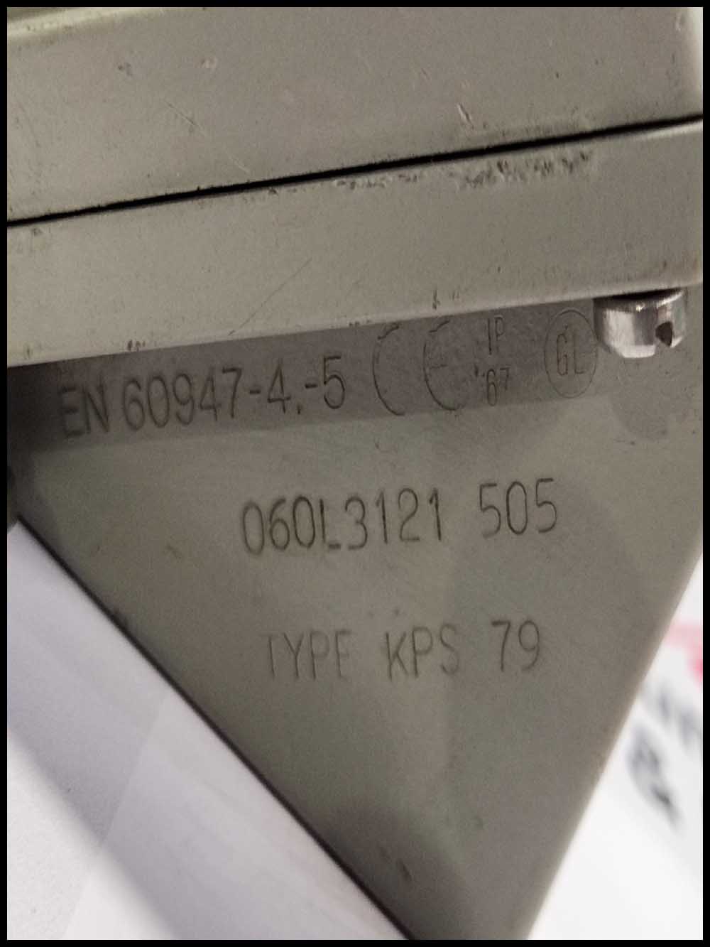 DANFOSS KPS 79 PRESSURE SWITCH