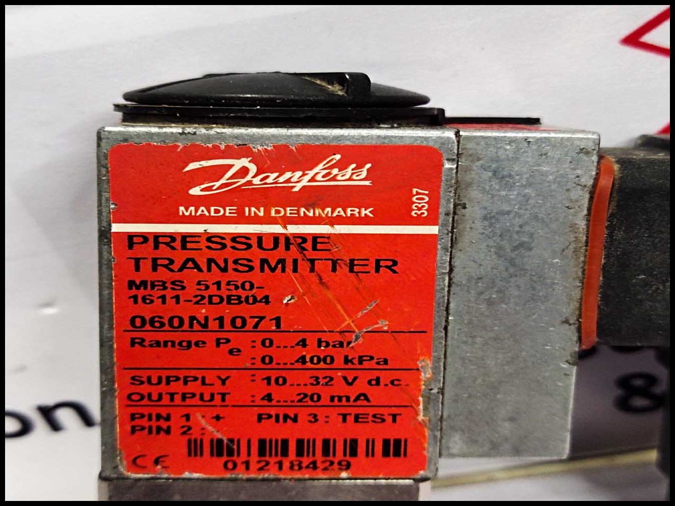 DANFOSS PRESSURE CONTROL 060N1071