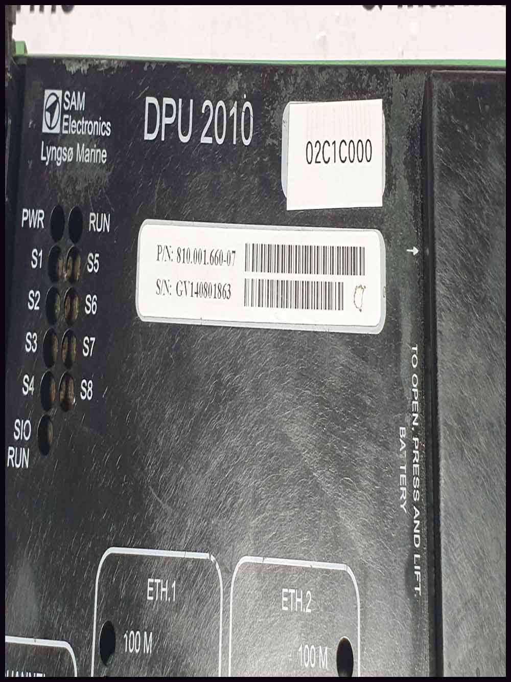 SAM ELECTRONICS LYNGSO MARINE DPU 2010 MODULE 810 001 660 07