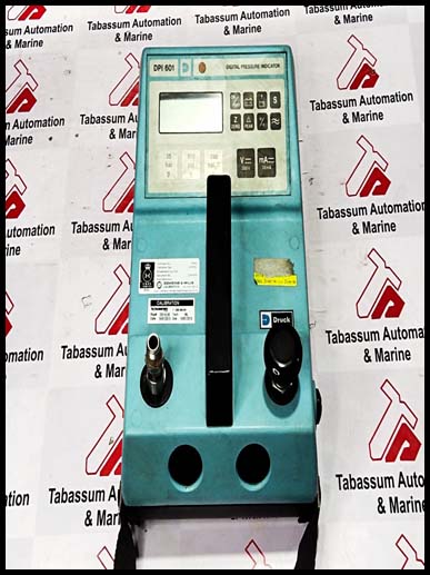 DRUCK DPI 601 DIGITAL PRESSURE INDICATOR