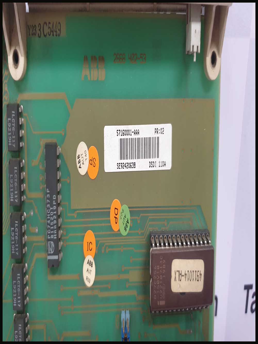 ABB DSDI 110A 57160001-AAA PCB CIRCUIT