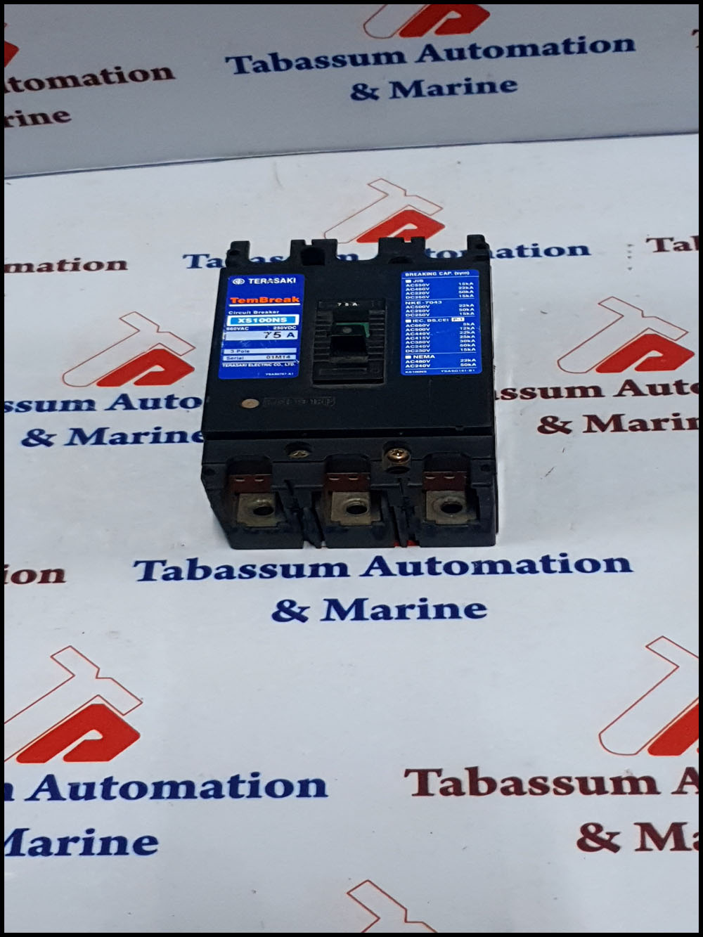 TERASAKI TEMBREAK CIRCUIT BREAKER XS100NS