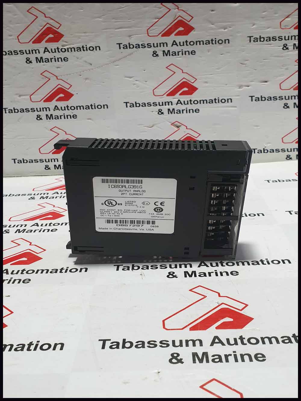 GE FUNCE  MODULE IC693ALG391G  OUTPUTANALOG  POWER SUPPLY  PROGRAMMBLE CONTROLLER 2PT CURRENT  LISTE