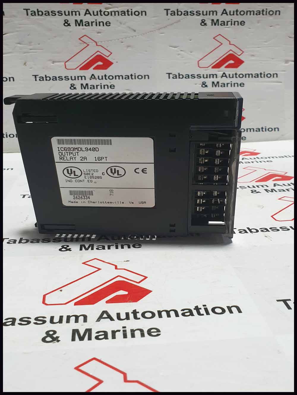 GE FUNCE MODULE IC693MDL940D OUTPUT  OUTPUT  RELAY 2A   16PT  LISTED  50E2 E105285