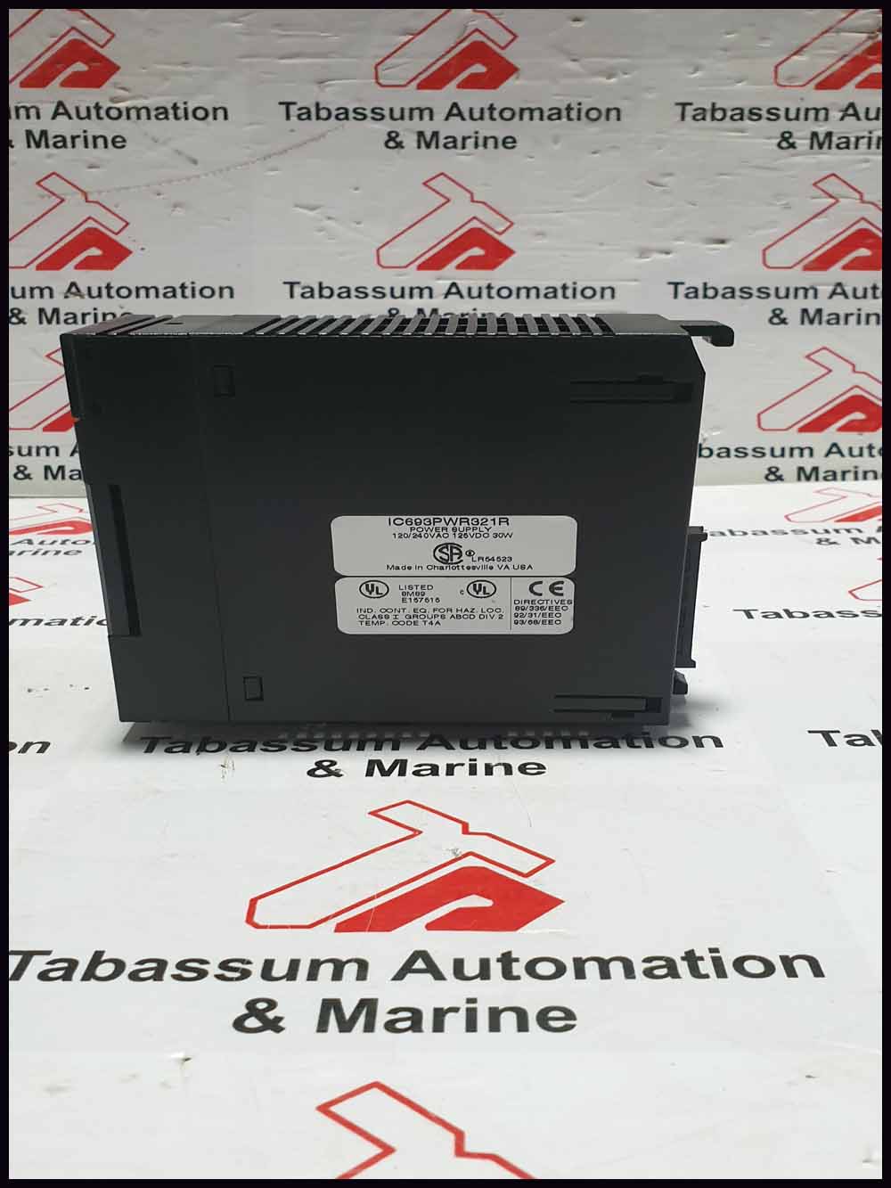 GE FUNCE  MODULE IC693PWR321R  POWER SUPPLY  120/240VAC 125VDC 30W  LISTED  8M89 E157515