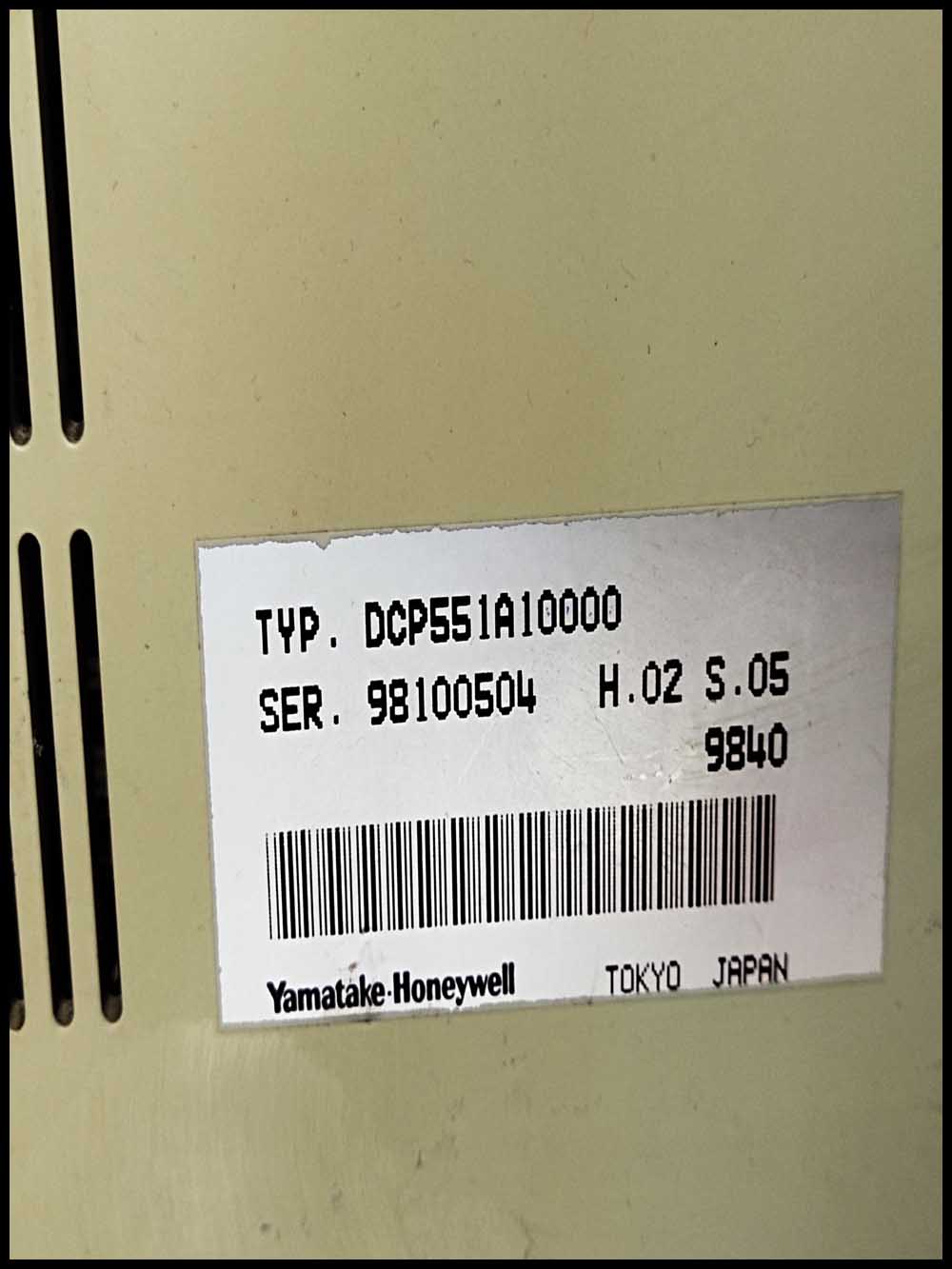 HONEYWELL DCP551A10000