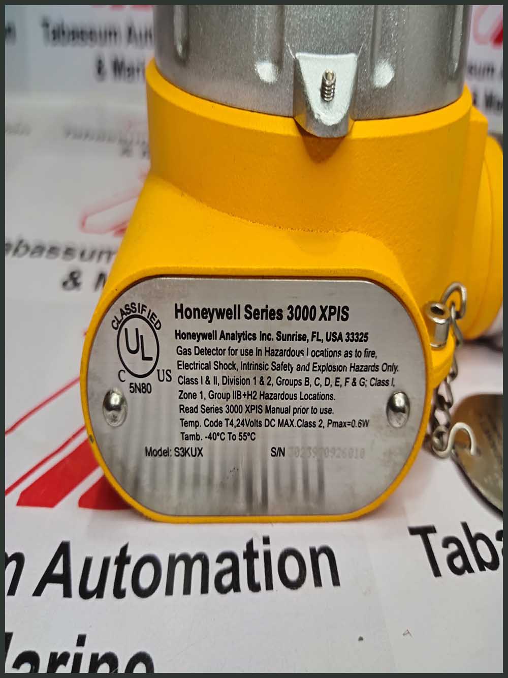 HONEYWELL S3KUX GAS DETECTOR SERIES 3000XPIS